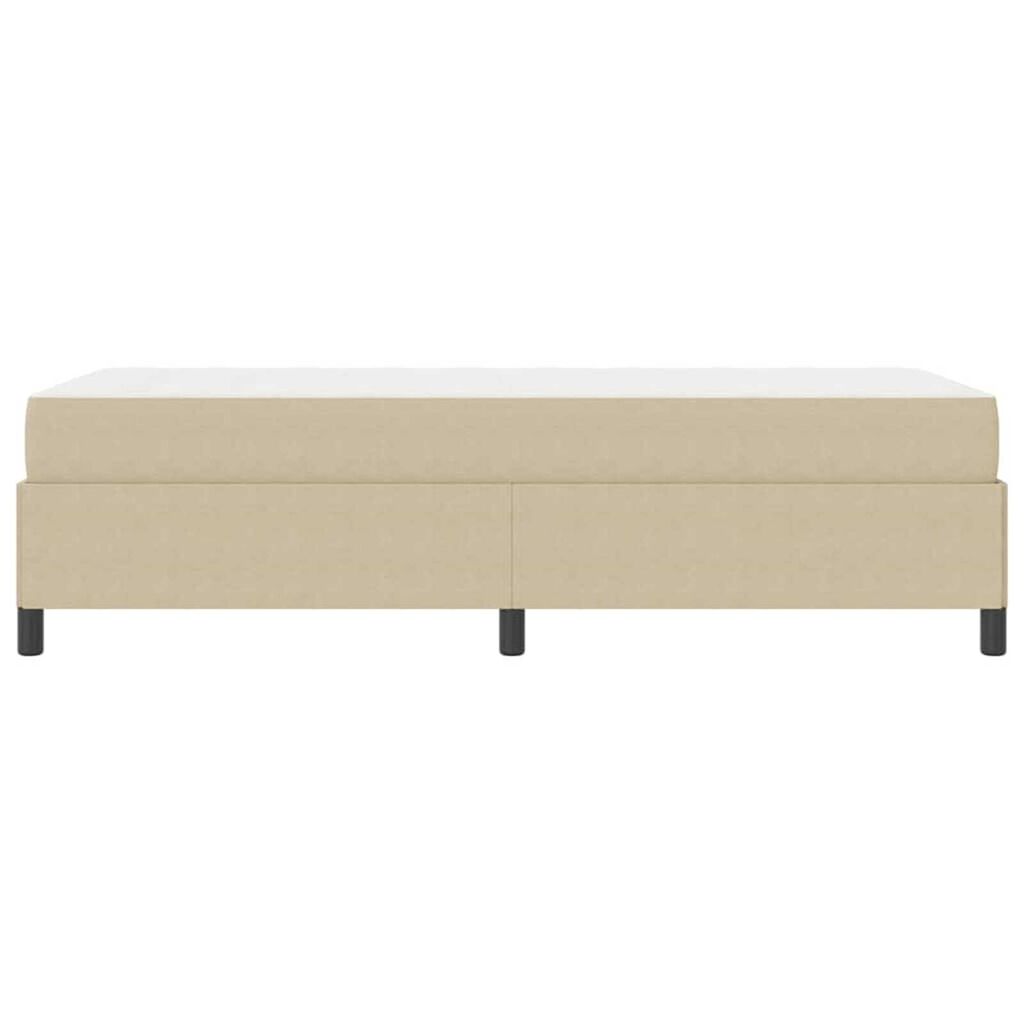 vidaXL Σκελετός Κρεβατιού Ανοιχτό γκρι 100 x 200 cm Βελούδο