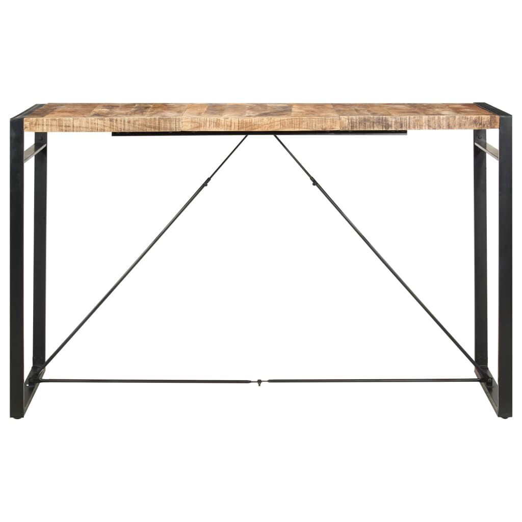 vidaXL Τραπέζι Μπαρ 180 x 90 x 110 εκ. από Μασίφ Ξύλο Μάνγκο