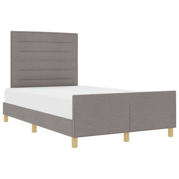 vidaXL &Sigma;&kappa;&epsilon;&lambda;&epsilon;&tau;ό&sigmaf; &Kappa;&rho;&epsilon;&beta;&alpha;&tau;&iota;&omicron;ύ &mu;&epsilon; &kappa;&epsilon;&phi;&alpha;&lambda;ά&rho;&iota; Taupe 140 x 190 cm ύ&phi;&alpha;&sigma;&mu;&alpha;