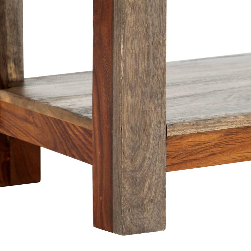 vidaXL Κονσόλα Τραπέζι με 3 Συρτάρια 120x30x75 εκ. Μασίφ Ξύλο Ακακίας