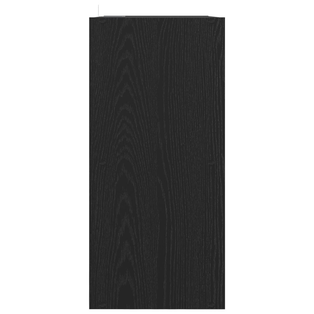 vidaXL Ράφι Μαύρη Δρυς 68,5x32x68,5 εκ Επεξεργασμένο Ξύλο