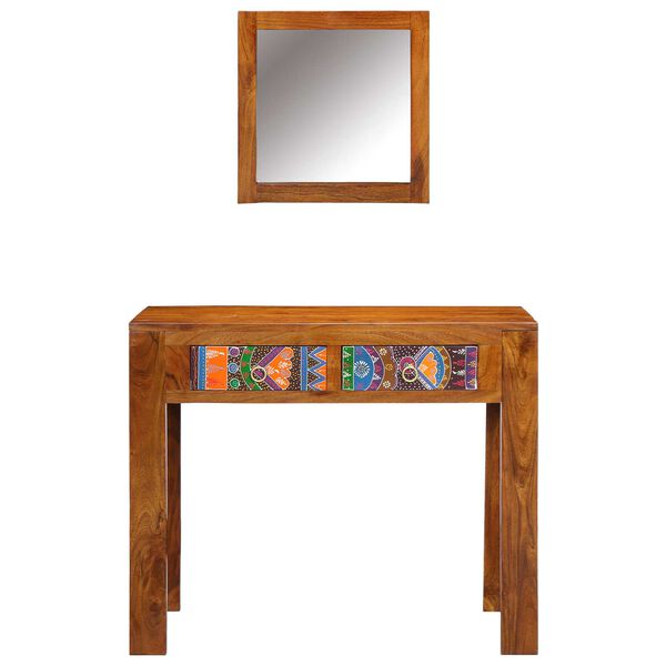 vidaXL Τραπέζι περιποίησης Καφέ 90 x 45 x 75 cm Μασίφ ξύλο ακακίας