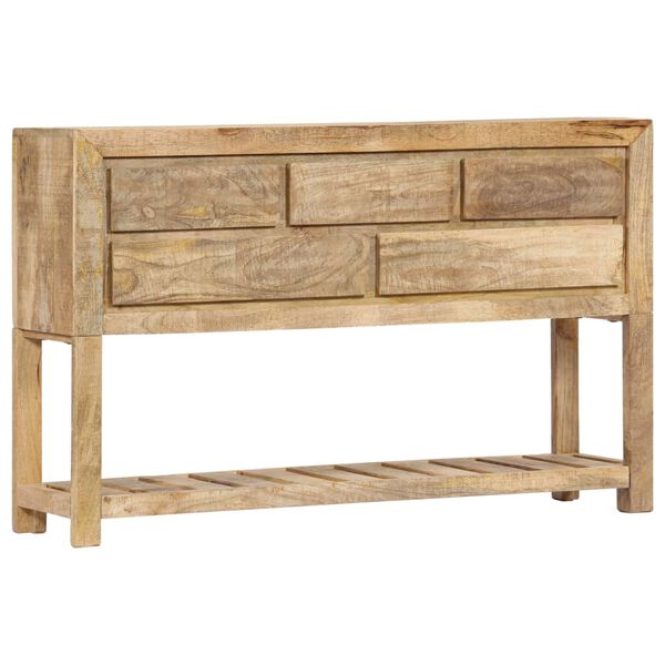vidaXL Κονσόλα 120 x 30 x 75 εκ. από Μασίφ Ξύλο Μάνγκο
