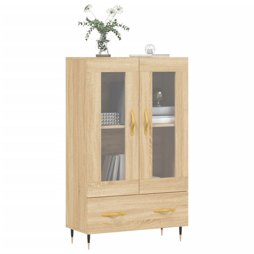 vidaXL Ντουλάπα Sonoma Δρυς 69,5 x 31 x 115 εκ. από Επεξεργασμένο Ξύλο