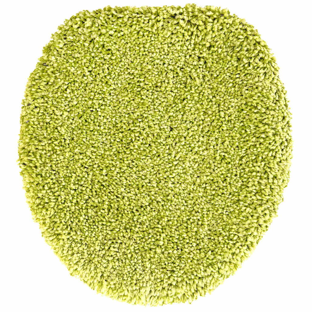 vidaXL Πατάκι μπάνιου 3 pcs Πράσινο 50 x 50 cm Πολυπροπυλένιο