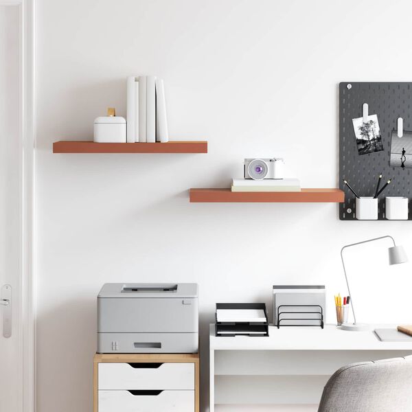 vidaXL &Rho;ά&phi;&iota; &Tau;&omicron;ί&chi;&omicron;&upsilon; 2 pcs &Kappa;ό&kappa;&kappa;&iota;&nu;&omicron; 60 x 23 x 4 &epsilon;&kappa;. &Epsilon;&pi;&epsilon;&xi;&epsilon;&rho;&gamma;&alpha;&sigma;&mu;έ&nu;&omicron; &xi;ύ&lambda;&omicron;