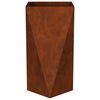 vidaXL &Gamma;&lambda;ά&sigma;&tau;&rho;&alpha; 2 pcs &Sigma;&kappa; rusty 40 x 40 x 75 cm