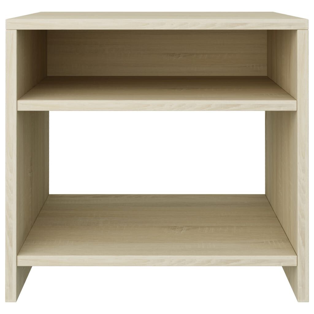 vidaXL Κομοδίνο Χρώμα Sonoma Δρυς 40 x 30 x 40 εκ. από Επεξ. Ξύλο