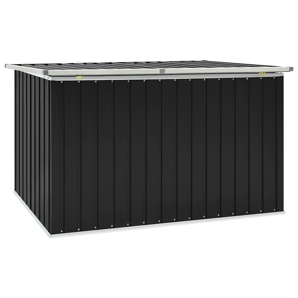 vidaXL Μπαούλο Αποθήκευσης Κήπου Ανθρακί 171 x 99 x 93 εκ.