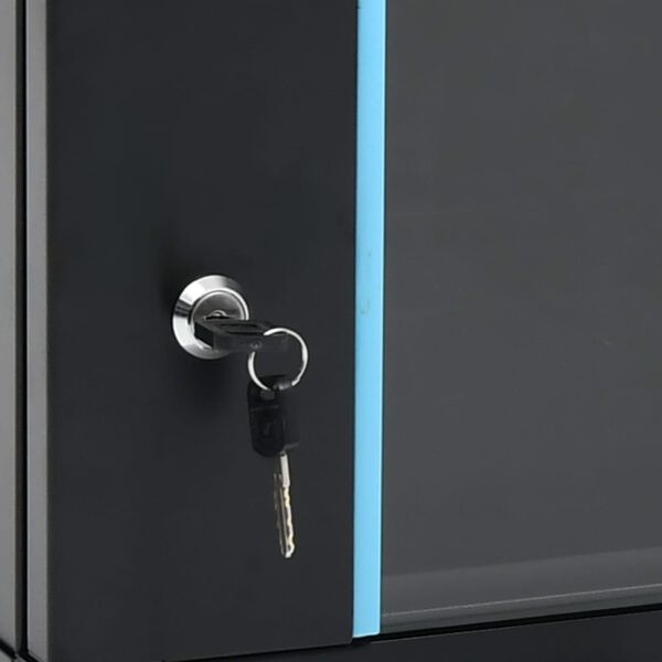 vidaXL Καμπίνα Δικτύου Επιτοίχια 4U 19'' IP20 600 x 450 x 285 χιλ.