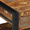 vidaXL Τραπεζάκι σαλονιού πολύχρωμο 90x50x38cm Ξύλο μασίφ αναγεννημένο