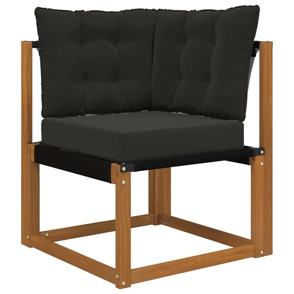 vidaXL &Mu;&alpha;&xi;&iota;&lambda;ά&rho;&iota; &Kappa;&alpha;&nu;&alpha;&pi;έ &Epsilon;&xi;&omega;&tau;&epsilon;&rho;&iota;&kappa;&omicron;ύ &Chi;ώ&rho;&omicron;&upsilon; 3 pcs &Mu;&alpha;ύ&rho;&omicron; &Pi;&omicron;&lambda;&upsilon;&epsilon;&sigma;&tau;έ&rho;&alpha;&sigmaf;