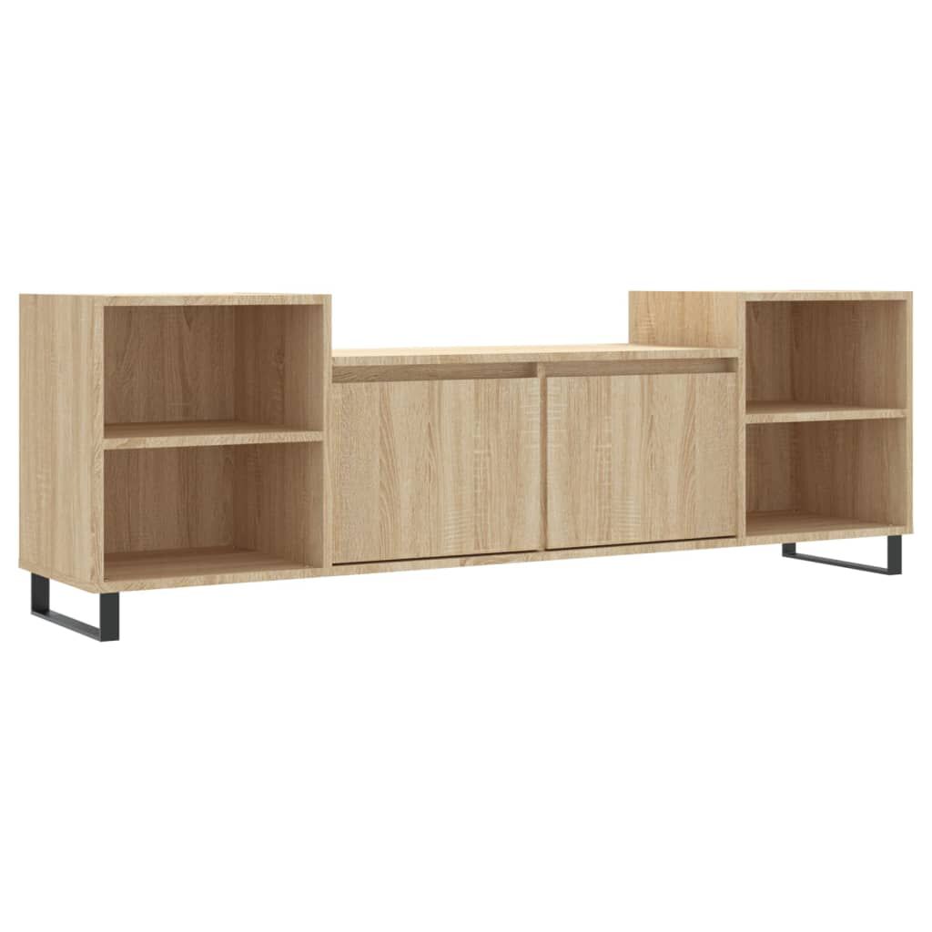 vidaXL Έπιπλο Τηλεόρασης Sonoma Δρυς 160x35x55 εκ. Επεξ. Ξύλο