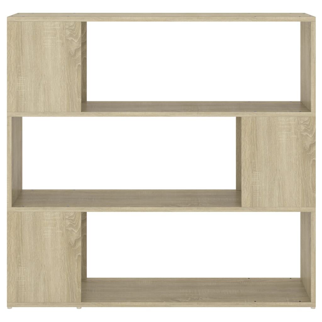 vidaXL Βιβλιοθήκη/Διαχωριστικό Χώρου Sonoma Δρυς 100 x 24 x 94 εκ.