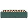 vidaXL Σκελετός Κρεβατιού Χωρίς Στρώμα Πράσινο 140x190εκ. Βελούδινο