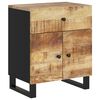 vidaXL Κομοδίνο 50x33x60 εκ. Μασίφ Ξύλο Μάνγκο & Επεξεργασμένο Ξύλο