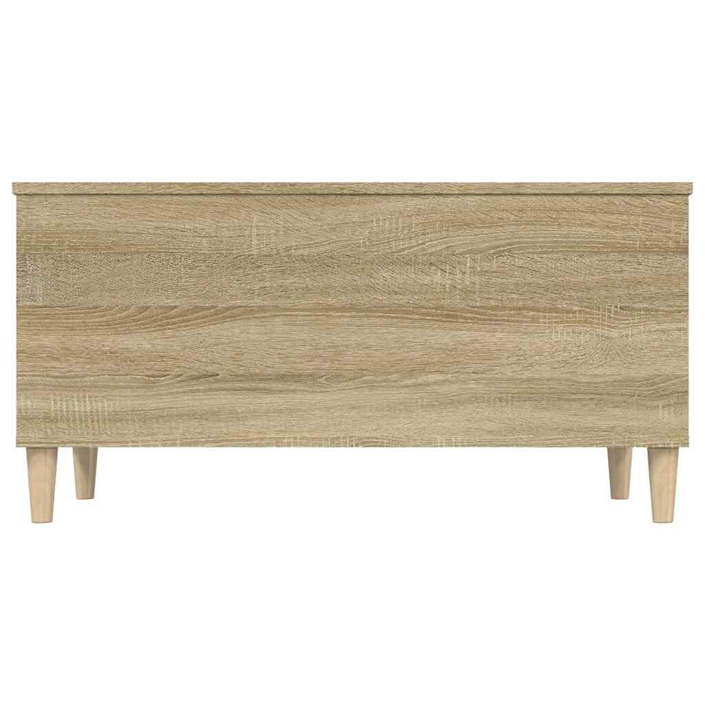 vidaXL Τραπεζάκι Σαλονιού Sonoma Δρυς 90x44,5x45εκ. Επεξεργασμένο Ξύλο