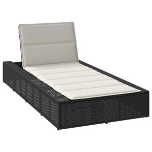 vidaXL &Xi;&alpha;&pi;&lambda;ώ&sigma;&tau;&rho;&alpha; &mu;&epsilon; &alpha;&iota;&omega;&rho;&omicron;ύ&mu;&epsilon;&nu;&omicron; &mu;&alpha;&xi;&iota;&lambda;ά&rho;&iota; &Mu;&alpha;ύ&rho;&omicron; Poly Rattan
