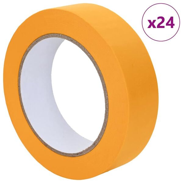 vidaXL &Tau;&alpha;&iota;&nu;ί&epsilon;&sigmaf; &Mu;ά&sigma;&kappa;&alpha;&sigmaf; &gamma;&iota;&alpha; &Zeta;&omega;&gamma;&rho;ά&phi;&omicron;&upsilon;&sigmaf; 24 pcs &Kappa;ί&tau;&rho;&iota;&nu;&omicron; 25mm x 50m &Chi;&alpha;&rho;&tau;ί