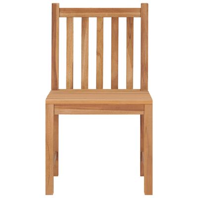 vidaXL Καρέκλες Κήπου 8 Τεμαχίων από Μασίφ Ξύλο Teak με Μαξιλάρια