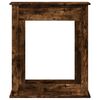 vidaXL Πλαίσιο Τζακιού Καπνιστή Δρυς 75x20x87,5 εκ. από Επεξ. Ξύλο