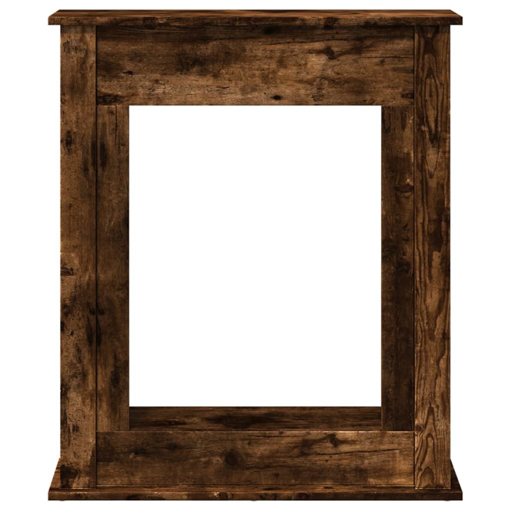 vidaXL Πλαίσιο Τζακιού Καπνιστή Δρυς 75x20x87,5 εκ. από Επεξ. Ξύλο
