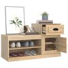 vidaXL Παπουτσοθήκη Sonoma Δρυς 100x42x60 εκ. από Επεξεργασμένο Ξύλο