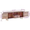 vidaXL Έπιπλο Τηλεόρασης 118 x 30 x 40 εκ. από Μασίφ Ξύλο Ακακίας