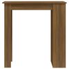 vidaXL Τραπέζι Μπαρ με Ράφια Sonoma Δρυς 102x50x103,5 εκ. Επεξ. Ξύλο