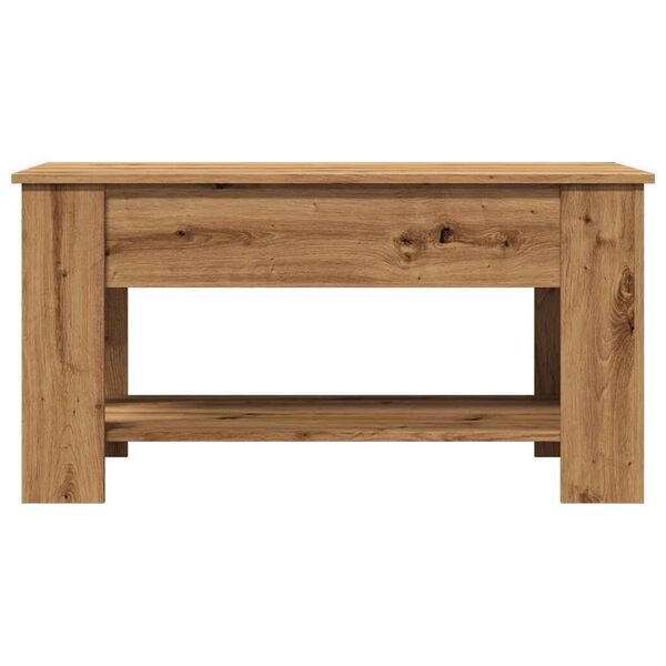 vidaXL &Tau;&rho;&alpha;&pi;&epsilon;&zeta;ά&kappa;&iota; &sigma;&alpha;&lambda;&omicron;&nu;&iota;&omicron;ύ Artisan Oak 101x49x52 cm &Kappa;&alpha;&tau;&alpha;&sigma;&kappa;&epsilon;&upsilon;&alpha;&sigma;&mu;έ&nu;&omicron; &xi;ύ&lambda;&omicron;