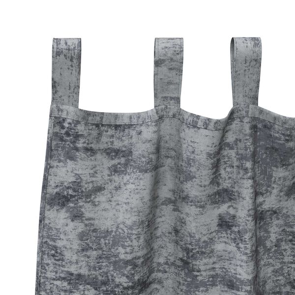 vidaXL Βελούδινες Κουρτίνες 2 pcs Ασημί Γκρι 245 x 140 εκ. Βελούδο