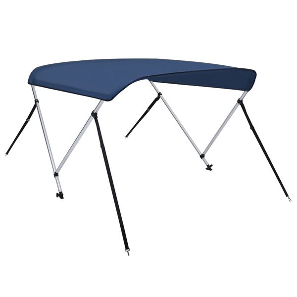 vidaXL Τέντα Σκάφους με 2 Αψίδες Μπλε 150x120x110 εκ.