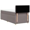 vidaXL &Kappa;&rho;&epsilon;&beta;ά&tau;&iota; Boxspring &mu;&epsilon; &Sigma;&tau;&rho;ώ&mu;&alpha; Taupe 90x190 &epsilon;&kappa;.&Upsilon;&phi;&alpha;&sigma;&mu;ά&tau;&iota;&nu;&omicron;