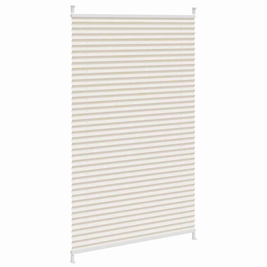 Πλισέ ρόλερ σκίασης 80x150cm Κρεμ
