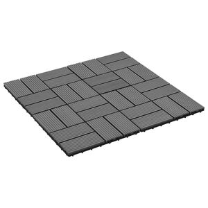 vidaXL &Pi;&lambda;ά&kappa;&alpha; &Kappa;&alpha;&tau;&alpha;&sigma;&kappa;&epsilon;&upsilon;ή&sigmaf; 22 &tau;&mu;&chi;. &Gamma;&kappa;&rho;&iota; 30 x 30 cm WPC