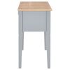 vidaXL Γραφείο Γκρι 109,5 x 45 x 77,5 εκ. Ξύλινο