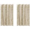 vidaXL &Beta;&epsilon;&lambda;&omicron;ύ&delta;&iota;&nu;&epsilon;&sigmaf; &Kappa;&omicron;&upsilon;&rho;&tau;ί&nu;&epsilon;&sigmaf; 2 &tau;&mu;&chi;. &Kappa;&rho;&epsilon;&mu; 175 x 140 &epsilon;&kappa;. &Beta;&epsilon;&lambda;&omicron;ύ&delta;&omicron;