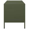 vidaXL Έπιπλο Τηλεόρασης Λαδί 68 x 39 x 43,5 εκ. Χάλυβας Ψυχρής Έλασης