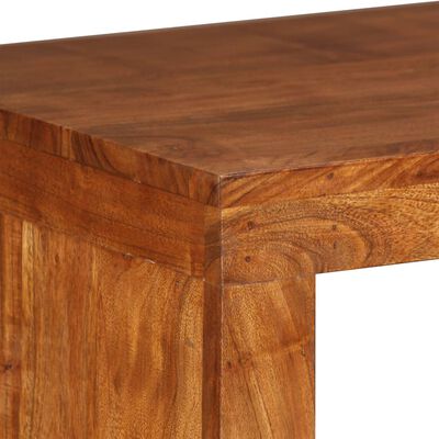 vidaXL Τραπέζι Κονσόλας 110x40x76 εκ. Μασίφ Ξύλο με Μελί Φινίρισμα