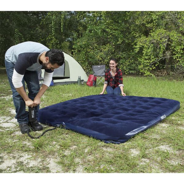 Bestway Φουσκωτό Στρώμα 203 x 183 x 22 εκ. Βελουτέ 67004