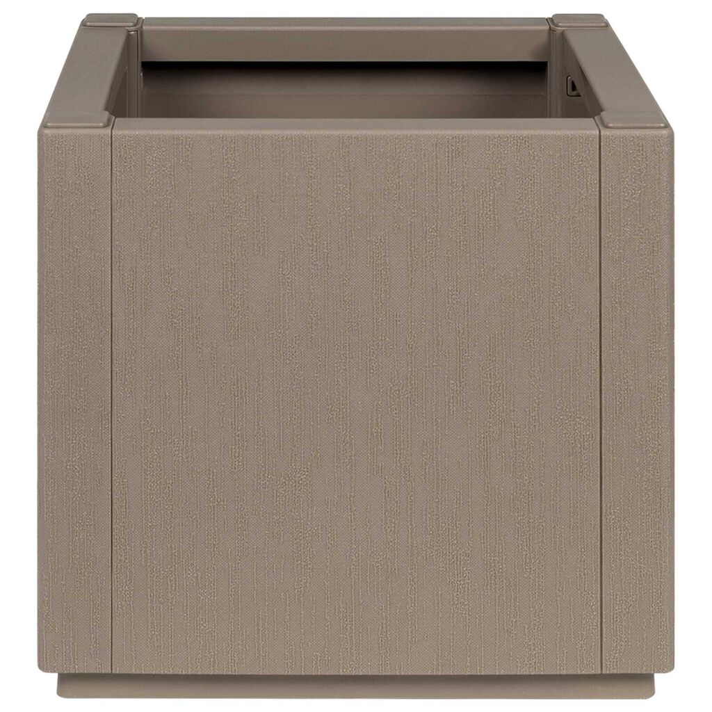 vidaXL Γλάστρα Κήπου Καφέ 36x36x35 εκ PP