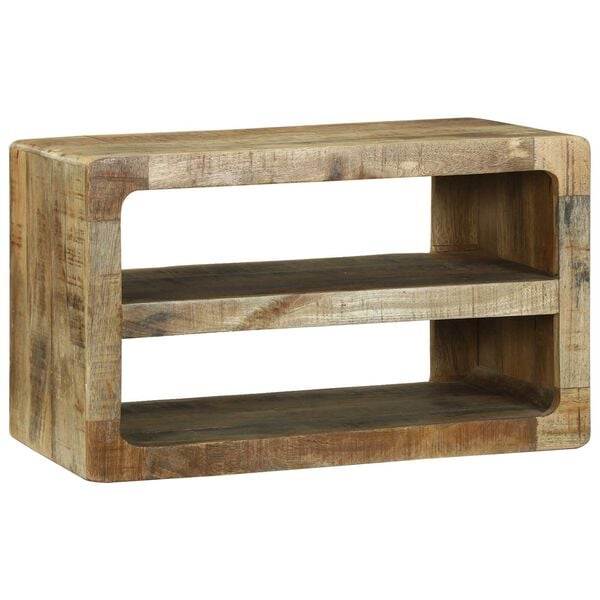 vidaXL Έπιπλο Τηλεόρασης Καφέ 60 x 32 x 36 εκ. Μασίφ ξύλο μάνγκο