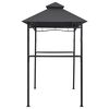 vidaXL Κιόσκι Ψησταριάς Ανθρακί 240 x 150 x 255 εκ. Ατσάλινο