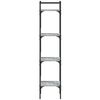 vidaXL Βιβλιοθήκη 4 Επιπέδων Γκρι Sonoma 35x30x138,5 εκ. Επεξεργ. Ξύλο