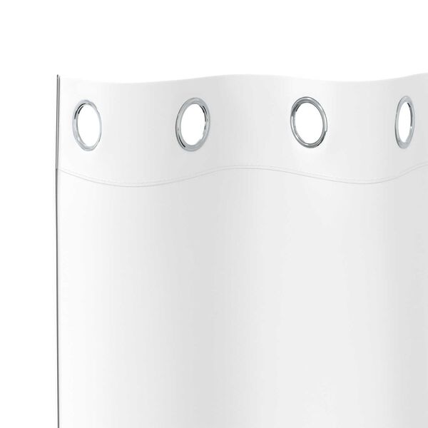 vidaXL Κουρτίνες 2 pcs Καθαρό Λευκό 175 x 140 εκ. Πολυεστέρας