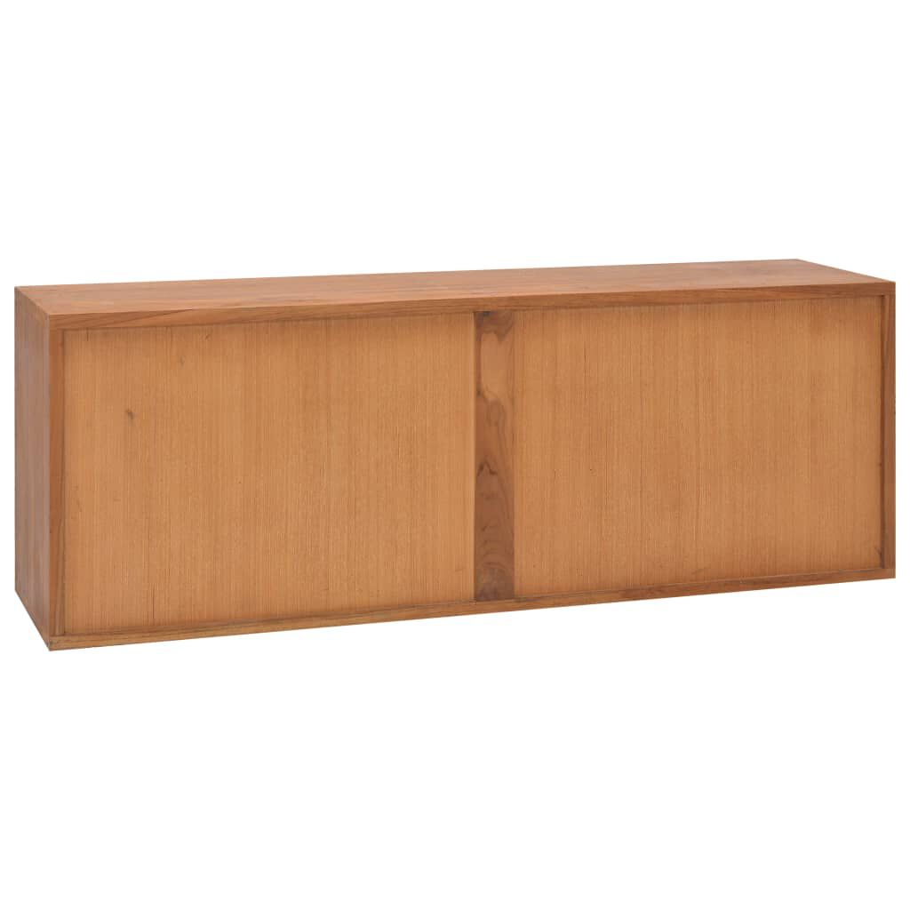 vidaXL Έπιπλο Τηλεόρασης 110 x 30 x 40 εκ. από Μασίφ Ξύλο Teak