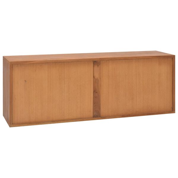 vidaXL Έπιπλο Τηλεόρασης 110 x 30 x 40 εκ. από Μασίφ Ξύλο Teak