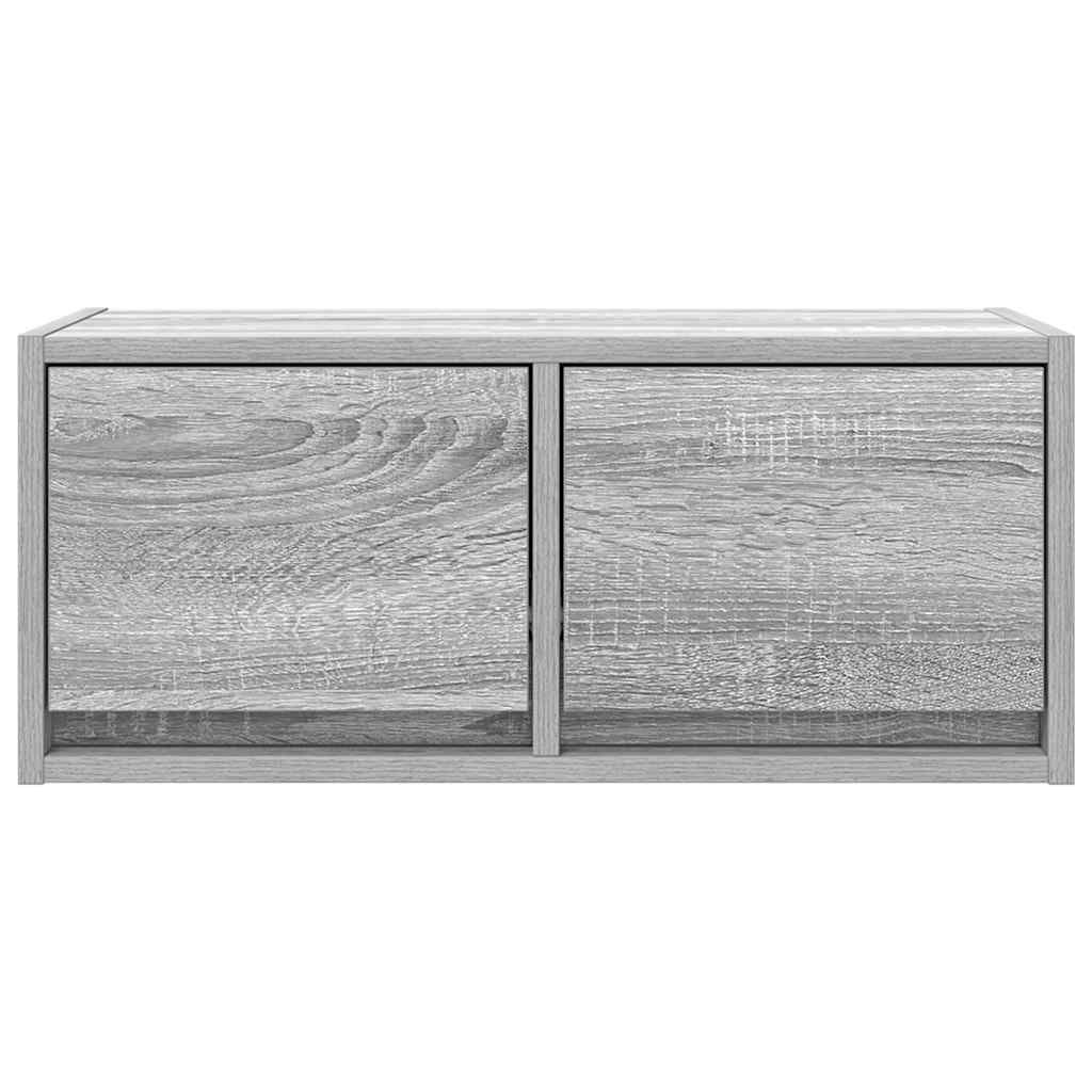 vidaXL Έπιπλο Τηλεόρασης Γκρι Sonoma 60x31x25,5 εκ. Επεξεργασμένο Ξύλο