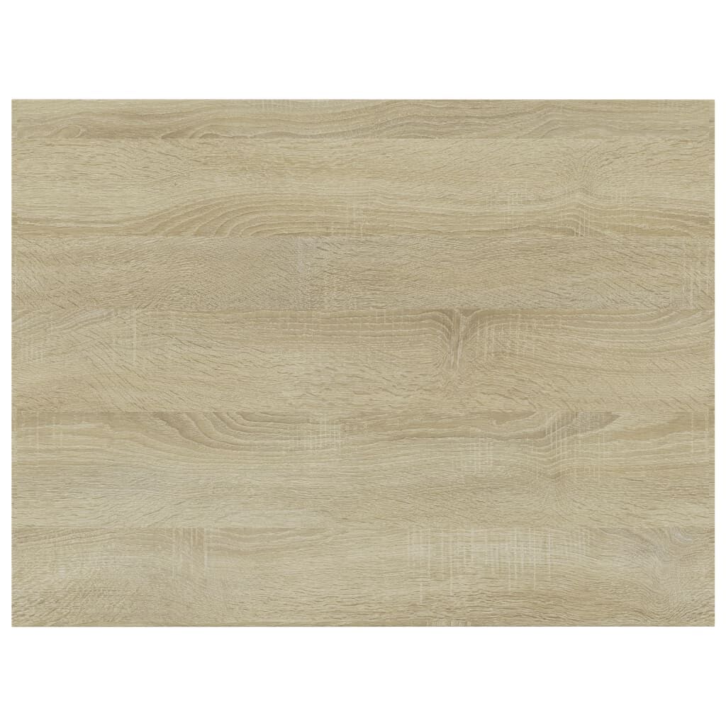 vidaXL Ράφια Βιβλιοθήκης 8 τεμ. Sonoma Δρυς 40x30x1,5 εκ. Μοριοσανίδα