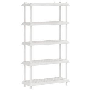 vidaXL &Mu;&omicron;&nu;ά&delta;&alpha; &Rho;&alpha;&phi;&iota;&omicron;ύ 5 &epsilon;&pi;ί&pi;&epsilon;&delta;&alpha; 100 x 40 x 177 &epsilon;&kappa; PP &Lambda;&epsilon;&upsilon;&kappa;ό